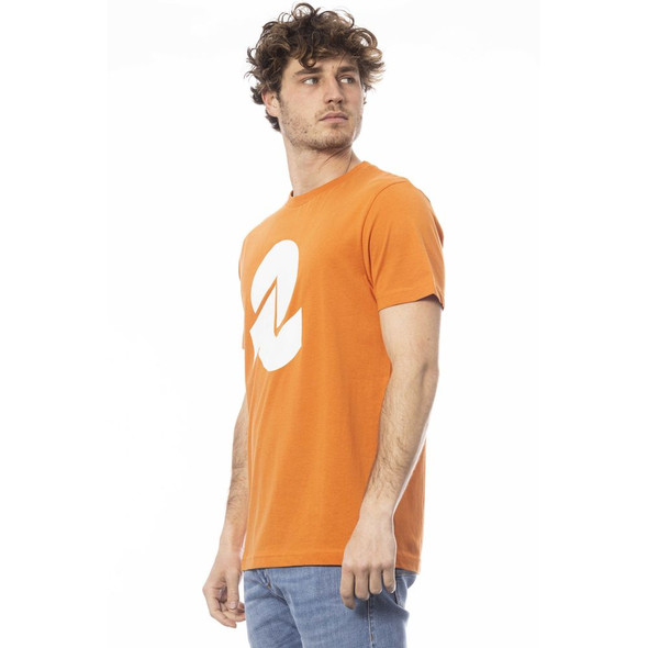 Orange Cotton Men T-Shirt IN-24031 Orange Cotton Men T-Shirt IN-24031