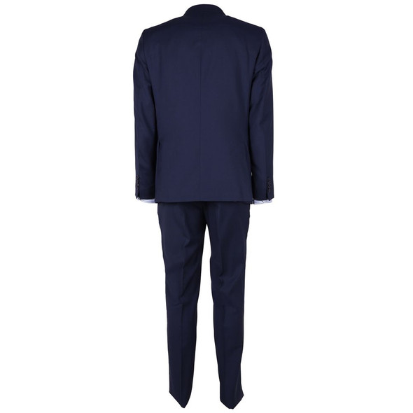 Blue Wool Men's Suit ER-12393 Blue Wool Men's Suit ER-12393