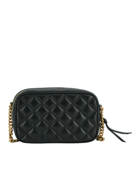 Versace Elegant Small Black Leather Crossbody Bag Versace Elegant Small Black Leather Crossbody Bag