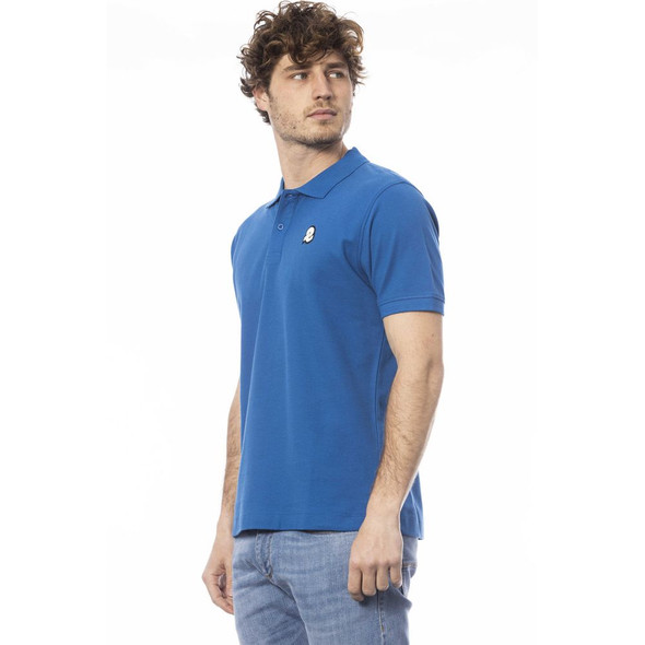 Invicta Blue Cotton Men Polo Shirt IN-24054 Invicta Blue Cotton Men Polo Shirt IN-24054