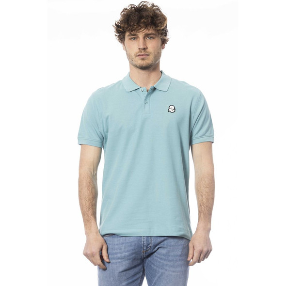 Light Blue Cotton Men Polo Shirt IN-24052 Light Blue Cotton Men Polo Shirt IN-24052