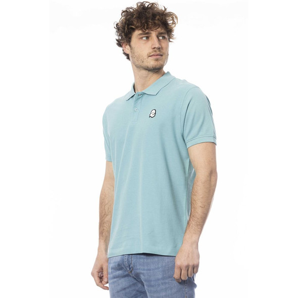 Light Blue Cotton Men Polo Shirt IN-24052 Light Blue Cotton Men Polo Shirt IN-24052