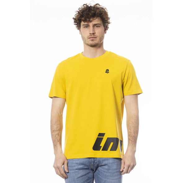 Invicta Yellow Cotton Men T-Shirt Invicta Yellow Cotton Men T-Shirt