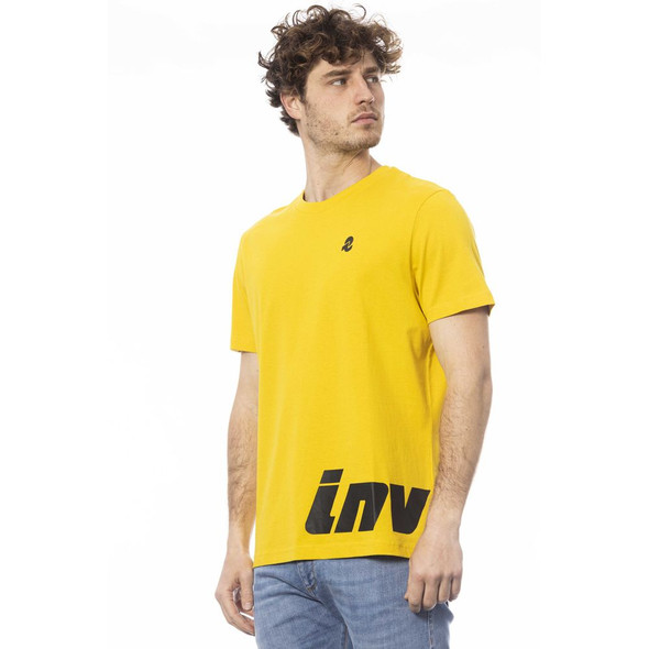 Invicta Yellow Cotton Men T-Shirt Invicta Yellow Cotton Men T-Shirt