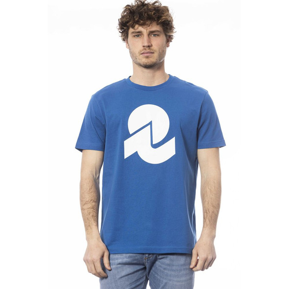 Blue Cotton Men T-Shirt IN-24029 Blue Cotton Men T-Shirt IN-24029