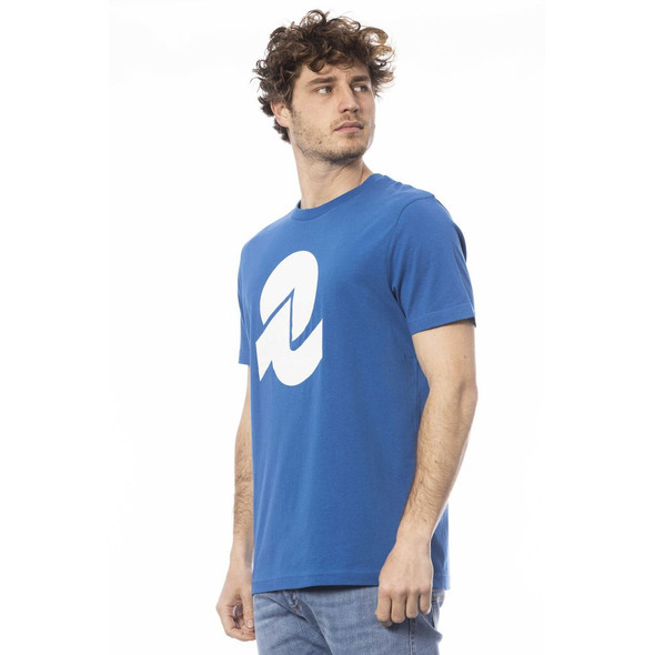 Invicta Blue Cotton Men T-Shirt IN-24029 Invicta Blue Cotton Men T-Shirt IN-24029