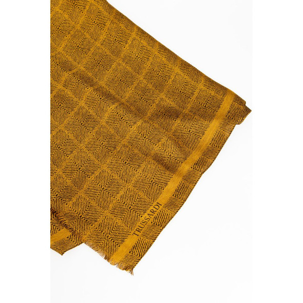 Yellow Viscose Men Scarf Yellow Viscose Men Scarf