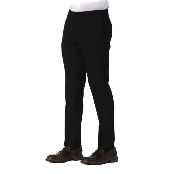 Black Wool Men's Trouser Black Wool Men's Trouser