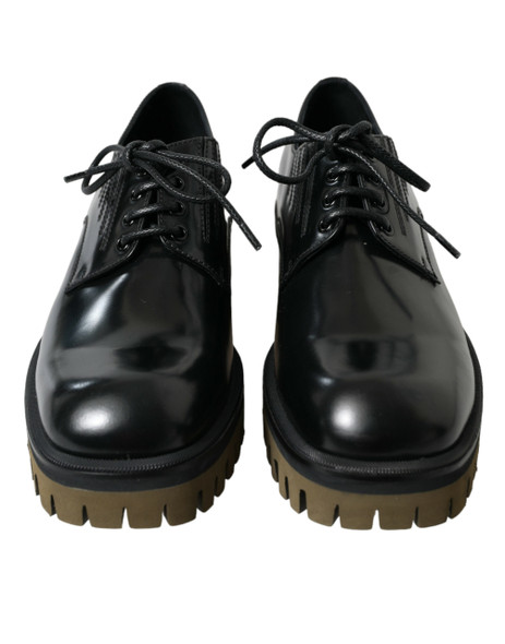 Black Leather Lace Up Derby Men Dress Shoes Black Leather Lace Up Derby Men Dress Shoes