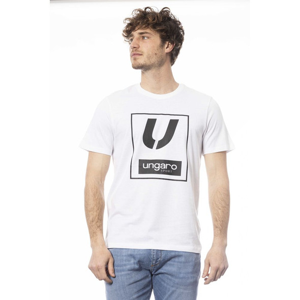 White Cotton Men T-Shirt UN-24070 White Cotton Men T-Shirt UN-24070
