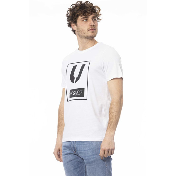 White Cotton Men T-Shirt UN-24070 White Cotton Men T-Shirt UN-24070