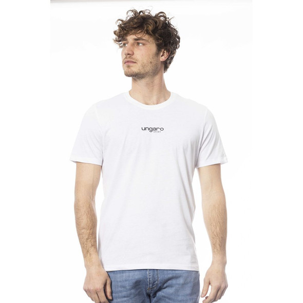 White Cotton Men T-Shirt UN-24068 White Cotton Men T-Shirt UN-24068