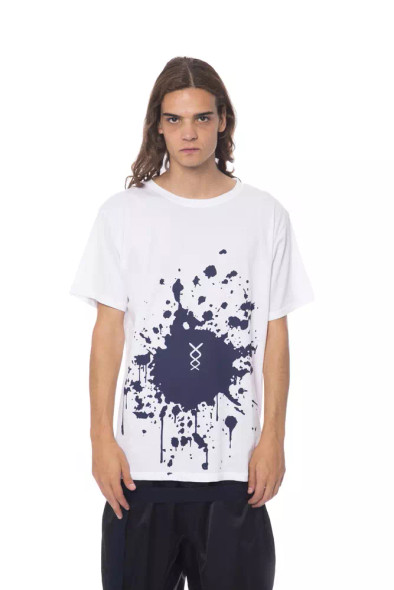Nicolo Tonetto White Cotton Men T-Shirt Nicolo Tonetto White Cotton Men T-Shirt