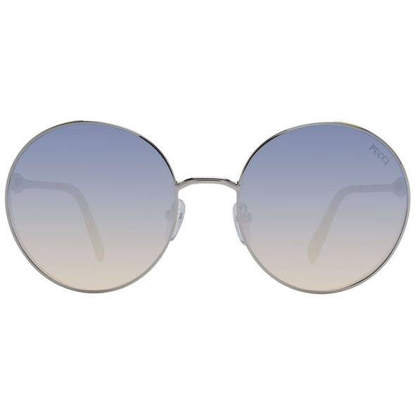 Emilio Pucci Silver Women Sunglasses PU-1049579 Emilio Pucci Silver Women Sunglasses PU-1049579