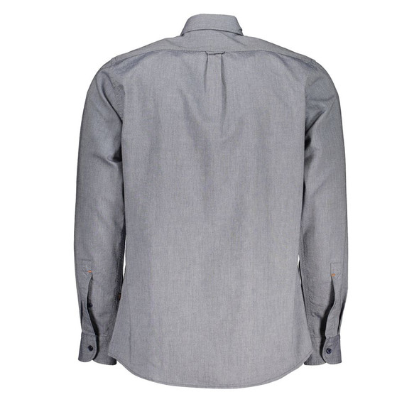 Blue Cotton Men Shirt BO-27963 Blue Cotton Men Shirt BO-27963