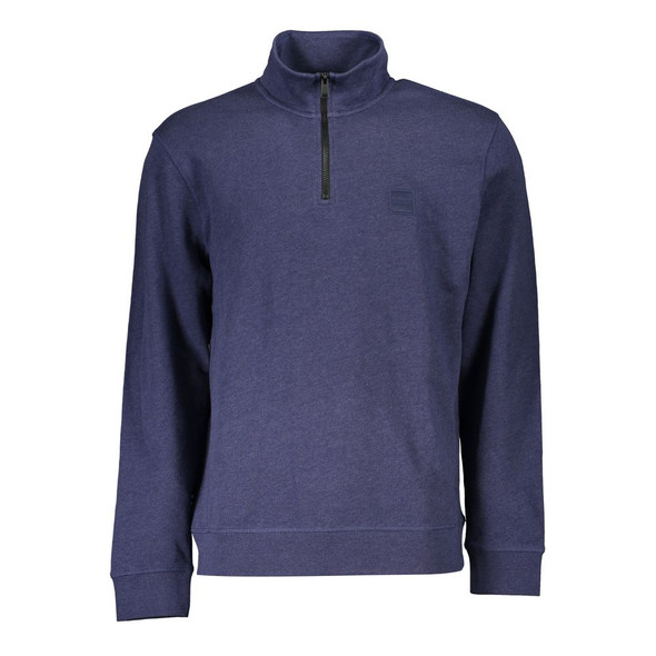 Blue Cotton Men Sweater BO-28203 Blue Cotton Men Sweater BO-28203
