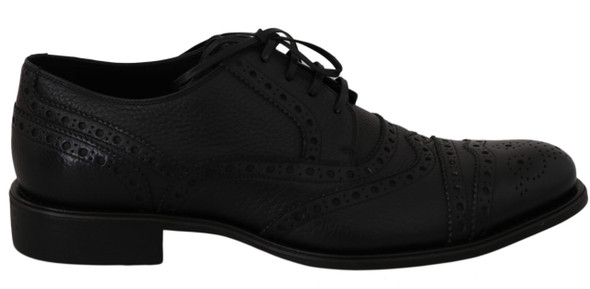 Blue Leather Wingtip Oxford Dress Shoes Blue Leather Wingtip Oxford Dress Shoes