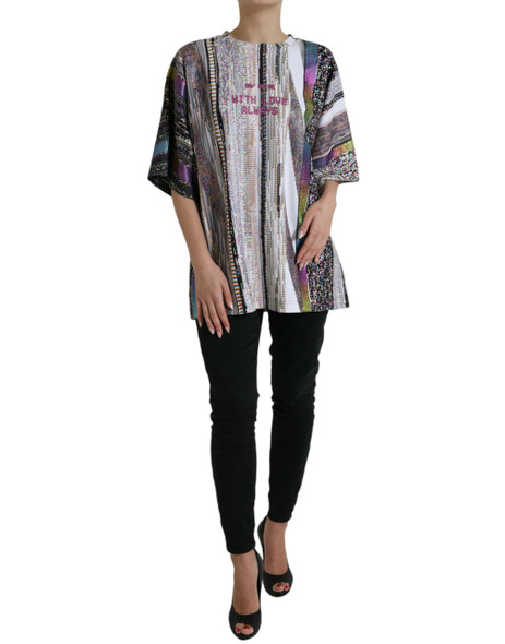 Dolce & Gabbana Multicolor With Love Always Print T-shirt Dolce & Gabbana Multicolor With Love Always Print T-shirt
