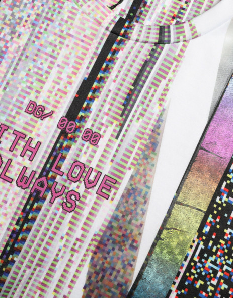 Dolce & Gabbana Multicolor With Love Always Print T-shirt Dolce & Gabbana Multicolor With Love Always Print T-shirt