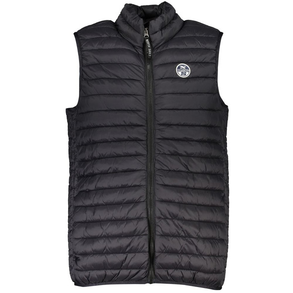 Black Polyamide Men Jacket NO-23213 Black Polyamide Men Jacket NO-23213