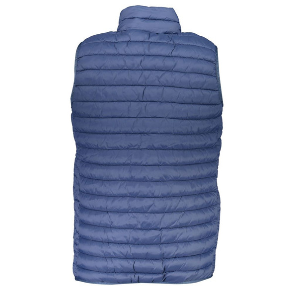 Blue Polyamide Men Jacket NO-23219 Blue Polyamide Men Jacket NO-23219
