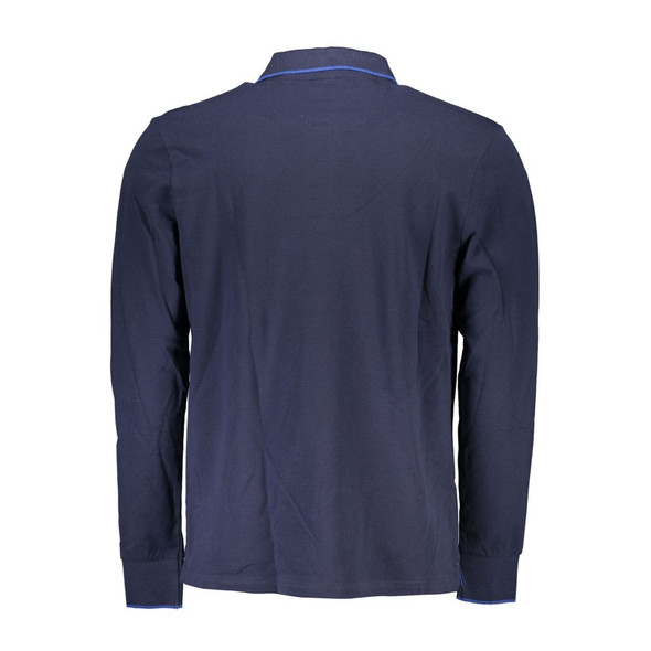 North Sails Blue Cotton Men Polo Shirt North Sails Blue Cotton Men Polo Shirt