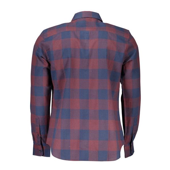 Red Cotton Men Shirt NO-23729 Red Cotton Men Shirt NO-23729