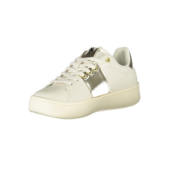 Beige Polyethylene Women Sneaker Beige Polyethylene Women Sneaker