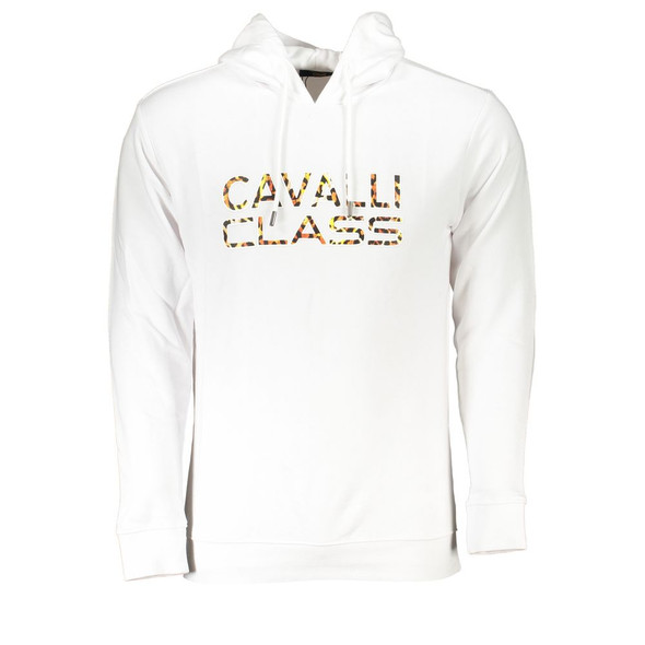 White Cotton Men's Sweater CA-26736 White Cotton Men's Sweater CA-26736