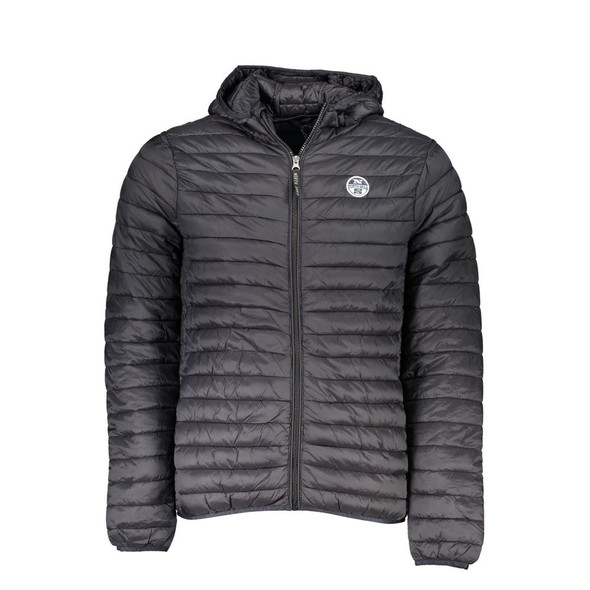 North Sails Black Polyamide Men Jacket NO-23203 North Sails Black Polyamide Men Jacket NO-23203