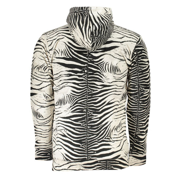 White Cotton Mens Hooded Sweater CA-26799 White Cotton Mens Hooded Sweater CA-26799