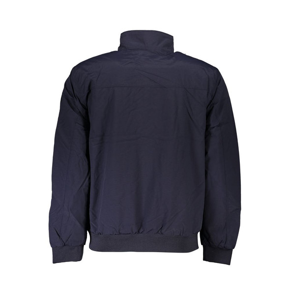 Napapijri Blue Polyamide Men Jacket Napapijri Blue Polyamide Men Jacket