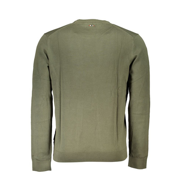 Green Cotton Men Sweater NA-25266 Green Cotton Men Sweater NA-25266