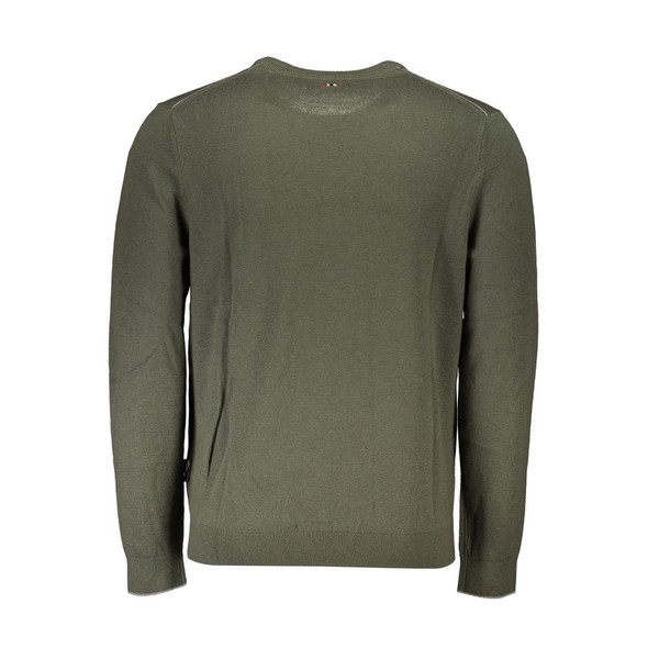 Green Fabric Men Sweater Green Fabric Men Sweater
