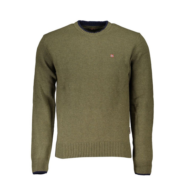 Green Fabric Men Sweater NA-25321 Green Fabric Men Sweater NA-25321