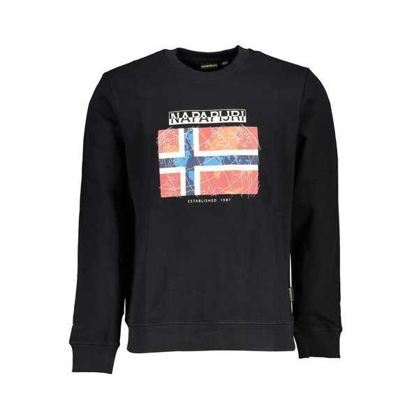 Black Cotton Men Sweater NA-25322 Black Cotton Men Sweater NA-25322