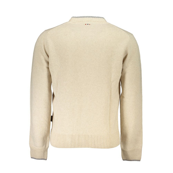 Beige Fabric Men Sweater NA-25324 Beige Fabric Men Sweater NA-25324
