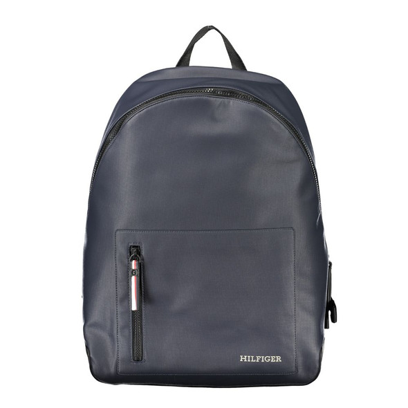 Tommy Hilfiger Blue Polyethylene Men Backpack TO-26083 Tommy Hilfiger Blue Polyethylene Men Backpack TO-26083