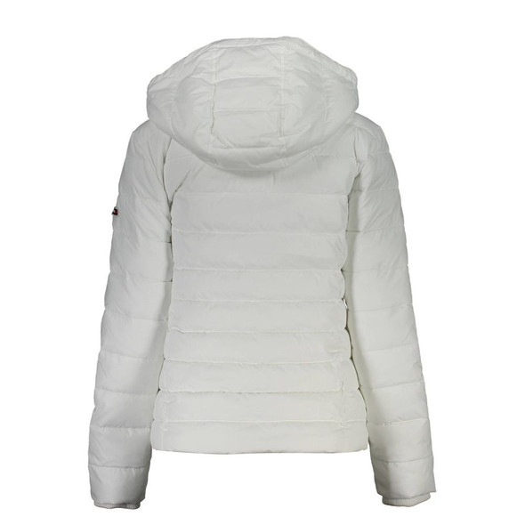 Tommy Hilfiger White Polyester Women Jacket Tommy Hilfiger White Polyester Women Jacket