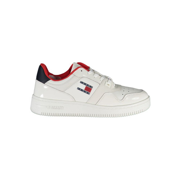 White Leather Women Sneaker TO-26233 White Leather Women Sneaker TO-26233