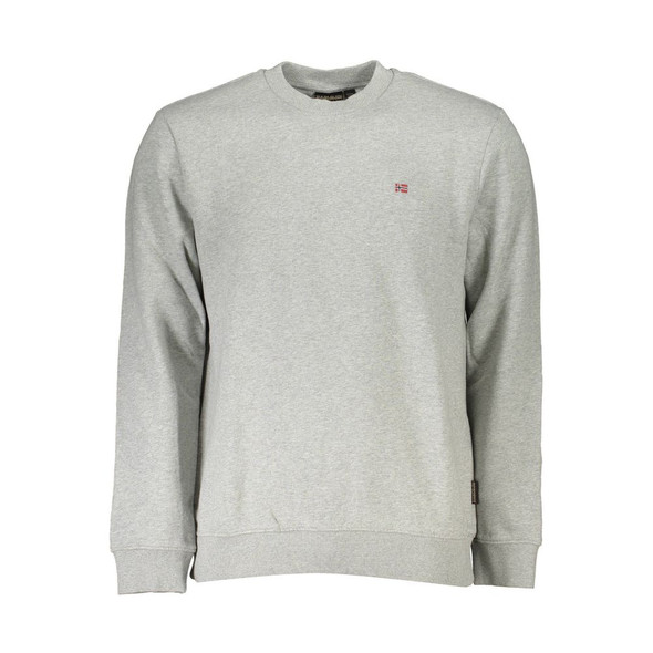 Gray Cotton Men Sweater NA-26388 Gray Cotton Men Sweater NA-26388