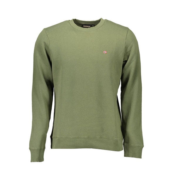 Green Cotton Men Sweater NA-26393 Green Cotton Men Sweater NA-26393