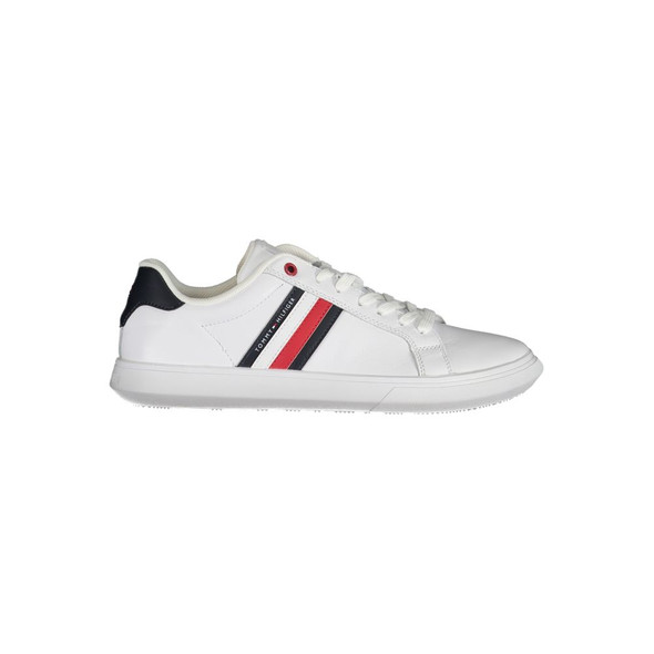 Sleek Lace-Up Sneakers with Contrast Details Sleek Lace-Up Sneakers with Contrast Details