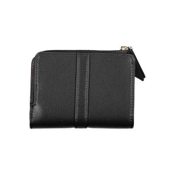 Sleek Black Zip Wallet with Coin Purse Sleek Black Zip Wallet with Coin Purse