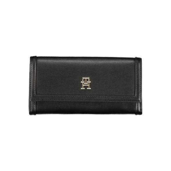 Elegant Black Dual-Compartment Wallet Elegant Black Dual-Compartment Wallet