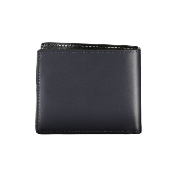 Tommy Hilfiger Elegant Blue Leather Bifold Wallet Tommy Hilfiger Elegant Blue Leather Bifold Wallet