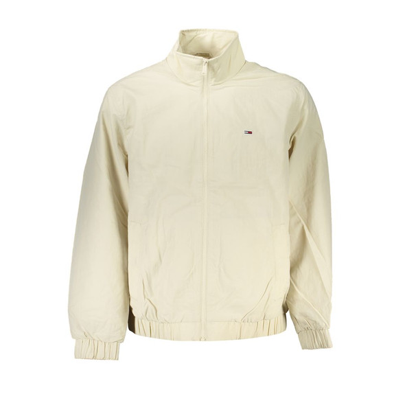Beige Long Sleeve Recycled Jacket Beige Long Sleeve Recycled Jacket