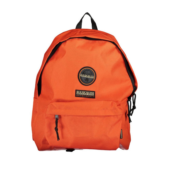 Eco-Chic Orange Backpack for the Modern Explorer Eco-Chic Orange Backpack for the Modern Explorer
