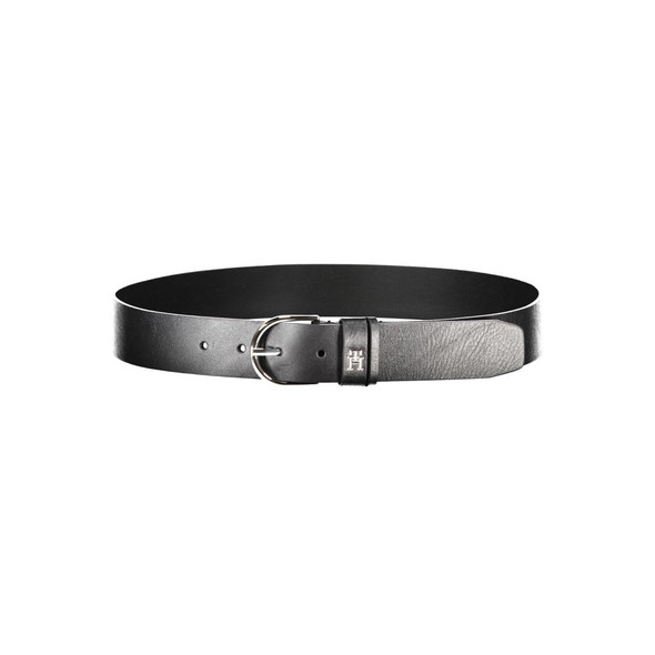 Black Leather Women Belt TO-26200 Black Leather Women Belt TO-26200