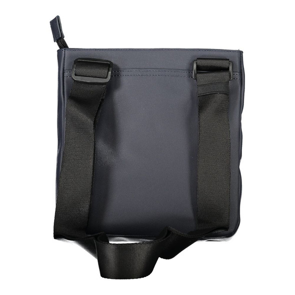 Chic Blue Shoulder Bag with Contrasting Details Chic Blue Shoulder Bag with Contrasting Details